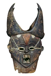 Mask of Janus, Ibo or Igala